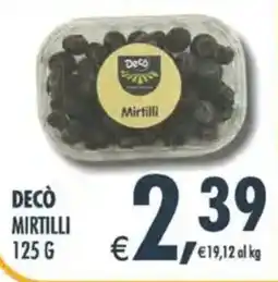 Deco Maxistore Decò mirtilli offerta