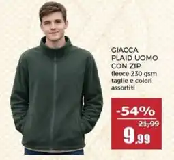 Happy Casa Giacca plaid uomo offerta