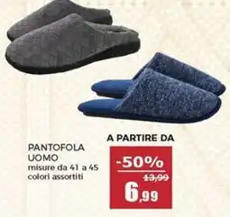 Happy Casa Pantofola Uomo offerta