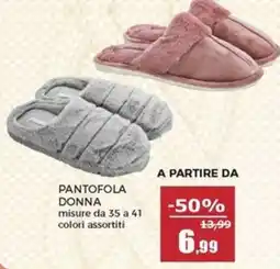 Happy Casa Pantofole donna offerta