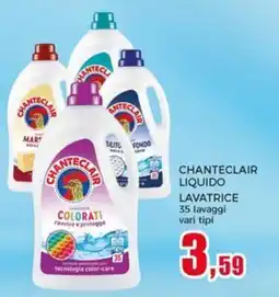 Happy Casa Chanteclair liquido lavatrice offerta