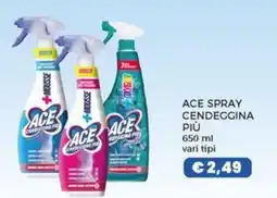 Happy Casa Ace spray cendeggina più offerta