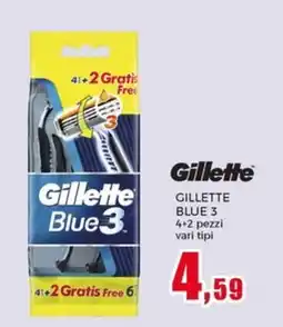 Happy Casa Gillette Blue 3 offerta