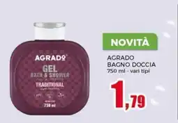 Happy Casa Agrado gel bagno doccia tradizionale offerta