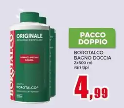 Happy Casa Borotalco bagno doccia offerta