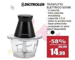 Happy Casa Tritatutto elettrico Dictrolux offerta