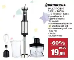 Happy Casa Dictrolux multirobot offerta