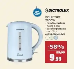 Happy Casa Bollitore Dictrolux offerta