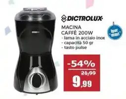 Happy Casa Macchina caffè Dictrolux offerta