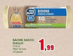 Happy Casa Sacme sacco giallo offerta