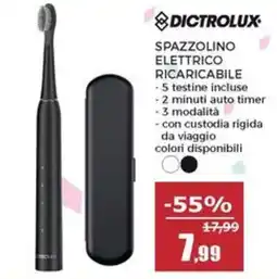 Happy Casa Spazzolino elettrico ricaricabile Dictrolux offerta