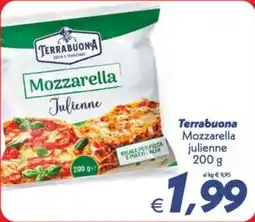 Iper Super Conveniente Terrabuona Mozzarella julienne offerta