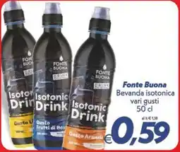 Iper Super Conveniente Fonte Buona Isotonic Drink offerta