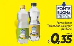 Iper Super Conveniente Fonte Buona Tonica/tonica lemon offerta