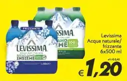 Iper Super Conveniente Levissima Acqua naturale/frizzante offerta