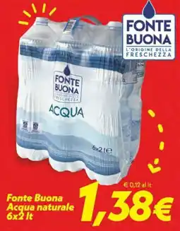 Iper Super Conveniente Fonte Buona Acqua naturale offerta