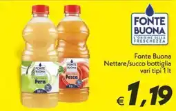Iper Super Conveniente Fonte Buona Nettare/succo offerta