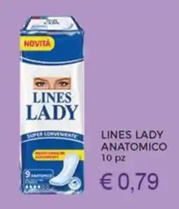 Happy Casa Lines Lady anatomico offerta