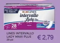 Happy Casa Lines intervallo lady maxi plus offerta