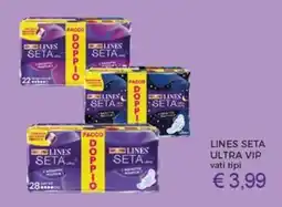 Happy Casa Lines Seta Ultra Vip offerta