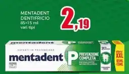 Happy Casa Mentadent dentifricio offerta
