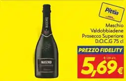 Iper Super Conveniente Maschio Valdobbiadene Prosecco Superiore D.O.C.G offerta