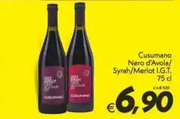 Iper Super Conveniente Cusumano Nero d'Avola/Syrah/Merlot I.G.T. offerta