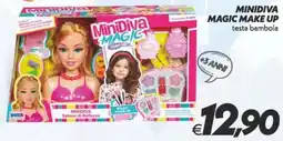 Iper Super Conveniente Minidiva Magic Make Up testa bambola offerta