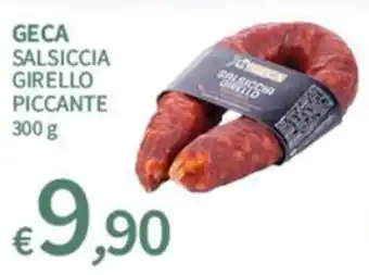 Geca salsiccia girello piccante