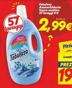 Iper Super Conveniente Fabuloso Ammorbidente fresco mattino offerta