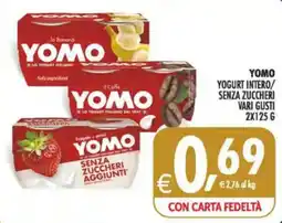 Deco Maxistore Yomo yogurt intero senza zuccheri offerta