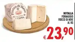 Deco Maxistore Fiocco di Neve caciotta di capra offerta