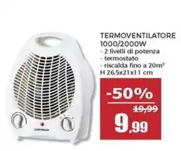 Happy Casa Termostato ventilatore offerta