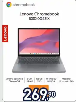 Unieuro Lenovo Chromebook 83SX0043IX offerta