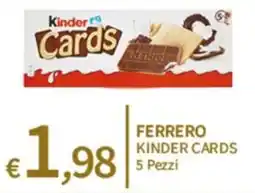 SpeSì Ferrero Kinder Cards offerta
