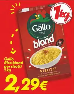Iper Super Conveniente Gallo Riso blond offerta