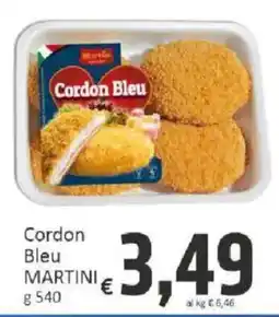 Paghi Poco Cordon Bleu Martini offerta