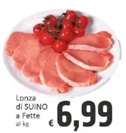 Paghi Poco Lonza di SUINO a Fette offerta
