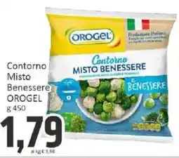 Paghi Poco Contorno Misto Benessere OROGEL offerta