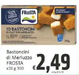 Paghi Poco Bastoncini di Merluzzo FROSTA offerta