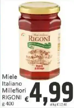 Paghi Poco Miele Italiano Millefiori Rigoni offerta