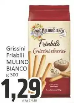 Paghi Poco Grissini Friabili Mulino Bianco offerta