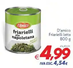 Iper Super Conveniente D'Amico friarielli alla napoletana offerta