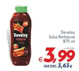 Iper Super Conveniente Develey Salsa Barbecue offerta