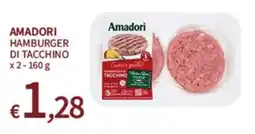 SpeSì Amadori hamburger di tacchino offerta