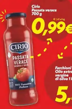 Iper Super Conveniente Passata verace Cirio offerta