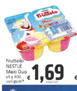 Paghi Poco Fruttolo Nestlé Maxi Duo offerta