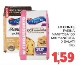 Eté Lo Conte farina manitoba 100 mix manitoba x salati offerta