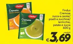 Iper Super Conveniente Findus Cremosa piselli e zucchine offerta