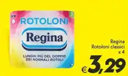 Iper Super Conveniente Rotoloni Regina offerta